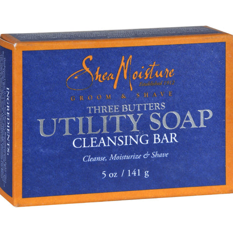 Sheamoisture Men's Utility Soap - 5 Oz