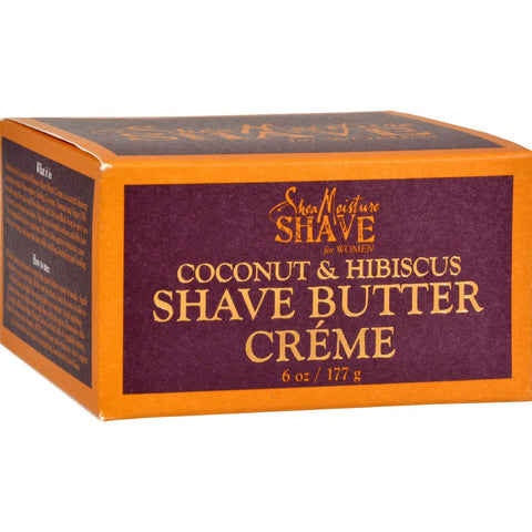 Sheamoisture Shave Cream For Women Coconut And Hibiscus - 6 Oz