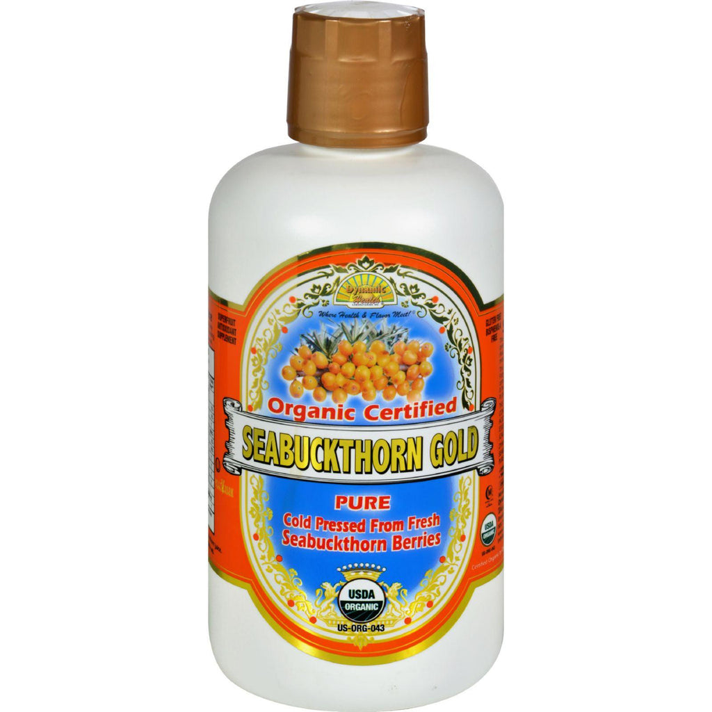 Dynamic Health Organic Certified Seabuckthorn Gold - 32 Fl Oz