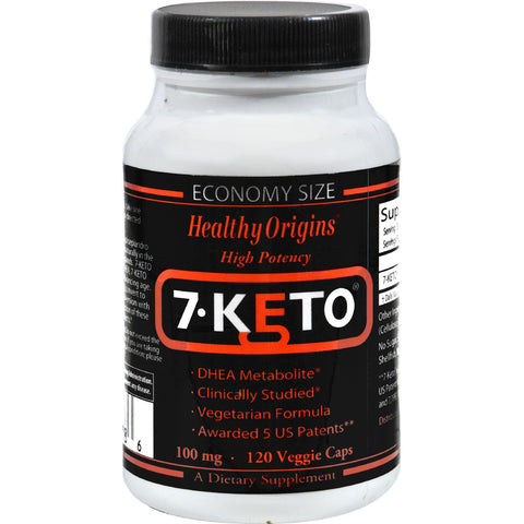 Healthy Origins 7-keto Dhea Metabolite - 100 Mg - 120 Vegetarian Capsules