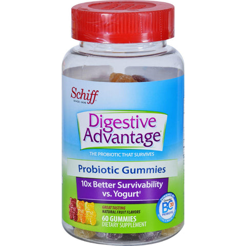Schiff Digestive Advantage Probiotic Gummies - 60 Gummies