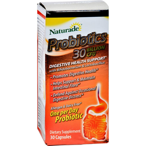 Naturade Probiotics B 30 Cfu - 30 Capsules