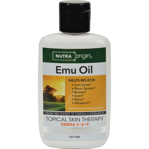 Nutra Origin Omega 3-6-9 Liquid Emu Oil - 4 Fl Oz
