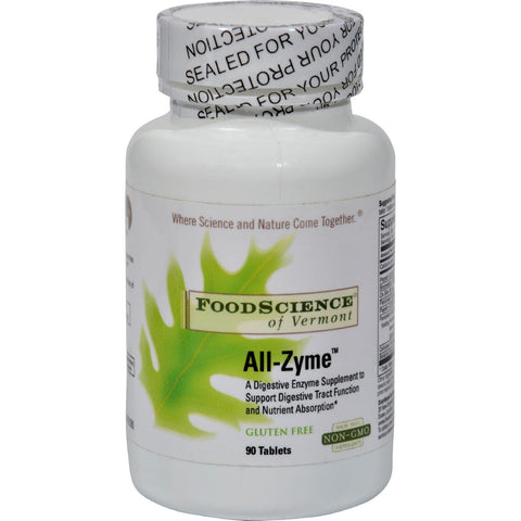 Foodscience Of Vermont All-zyme - 90 Tablets
