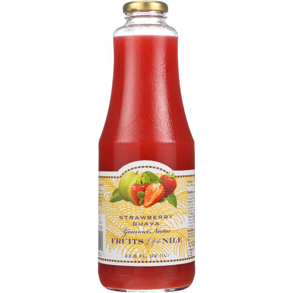 Fruit Of The Nile Nectar - Strawberry Guava - 33.8 Oz - Case Of 6