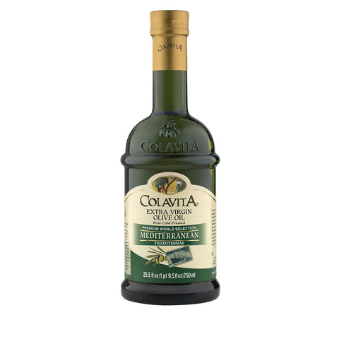 Colavita Extra Virgin Olive Oil - Mediterranean - Case Of 6 - 25.5 Fl Oz.