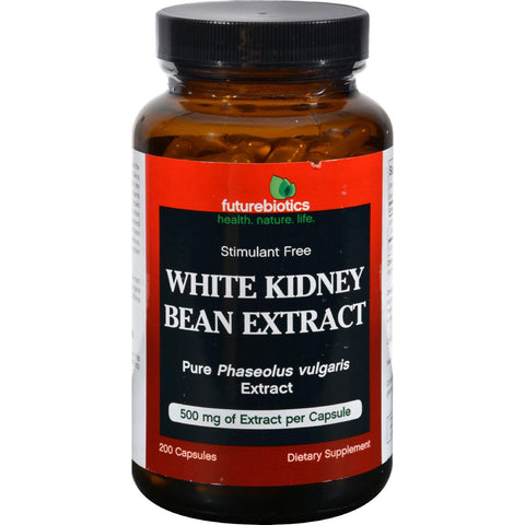Futurebiotics White Kidney Bean Extract - 500 Mg - 200 Capsules