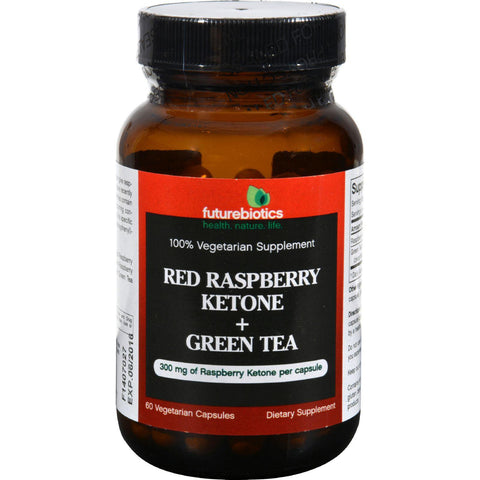 Futurebiotics Raspberry Ketone Plus Green Tea - 60 Vegetarian Capsules
