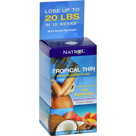 Natrol Tropical Thin - 60 Capsules