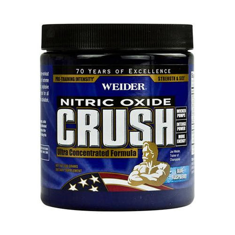 Weider Global Nutrition Crush Pre Workout - Blue Raspberry - 330 Grams