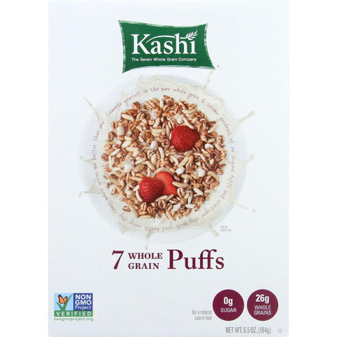 Kashi Cereal - 7 Whole Grain - Puffs - 6.5 Oz - Case Of 10