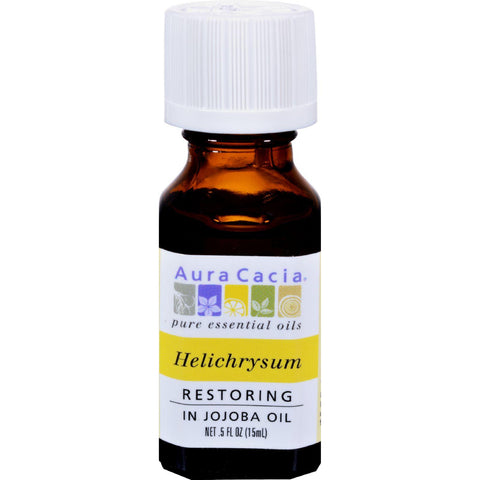 Aura Cacia Helichrysym In Jojoba Oil - 0.5 Fl Oz