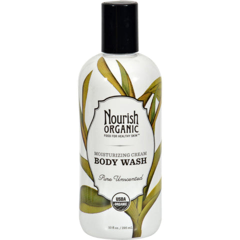Nourish Organic Body Wash - Pure Unscented - 10 Oz