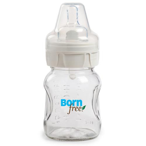 Bornfree Natural Feeding Glass Bottle - Slow Flow - 5 Oz