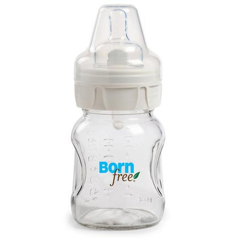 Bornfree Natural Feeding Glass Bottle - Slow Flow - 5 Oz