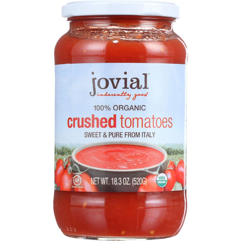 Jovial Tomatoes - Organic - Crushed - 18.3 Oz - Case Of 6