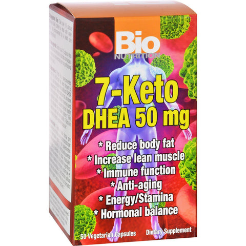 Bio Nutrition 7 Keto Dhea 50 Mg - 50 Vegetarian Capsules