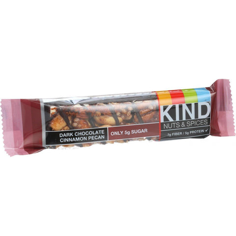Kind Bar - Dark Chocolate Cinnamon Pecan - 1.4 Oz Bars - Case Of 12