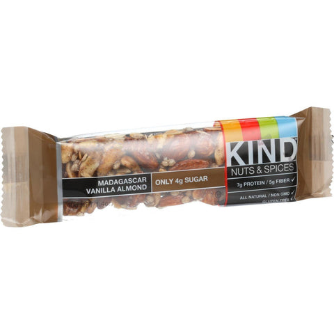 Kind Bar - Madagascar Vanilla Almond - 1.4 Oz Bars - Case Of 12
