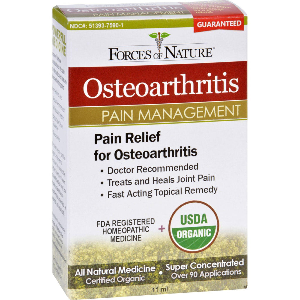 Forces Of Nature Organic Osteo Arthritis Pain Control - 11 Ml