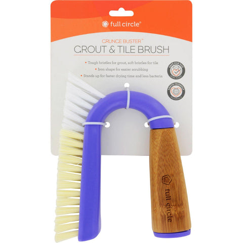 Full Circle Home Grunge Buster Grout And Tile Brush - Case Of 6