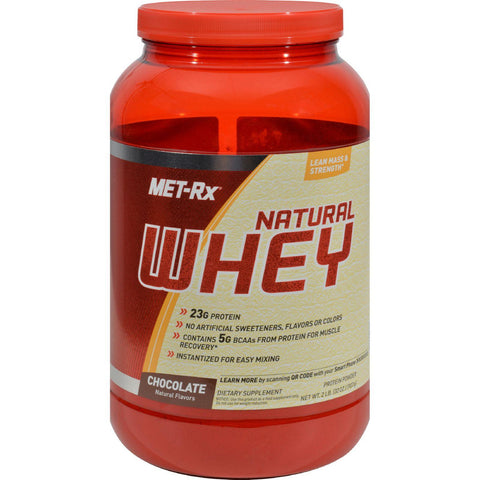 Met-rx Instantized Natural Whey Protein Chocolate - 2 Lbs