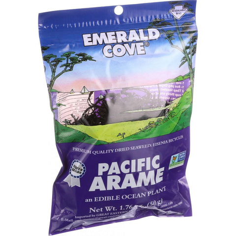 Emerald Cove Pacific Arame - Sea Vegetables - Silver Grade - 1.76 Oz - Case Of 6