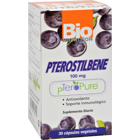 Bio Nutrition Pterostilbene - 30 Vcaps