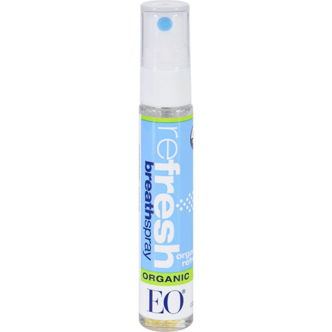 Eo Products Breath Spray - Organic Refresh - Counter Dsp - .33 Oz - 1 Case