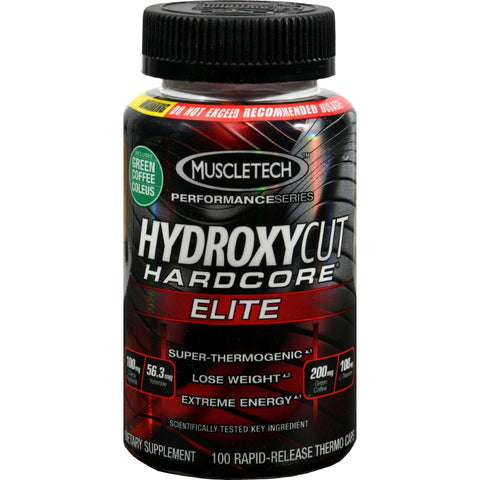 Hydroxycut Hardcore Elite - 100 Rapid Release Thermo Caps