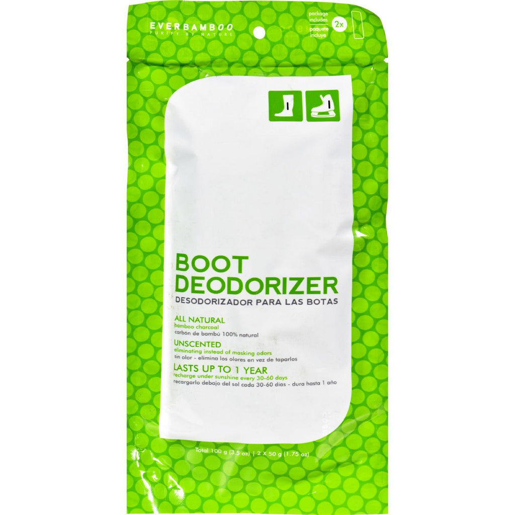 Ever Bamboo Boot Deodorizer - 2 Pack