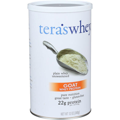 Tera's Whey Protein - Goat - Plain - Unsweetened - 12 Oz