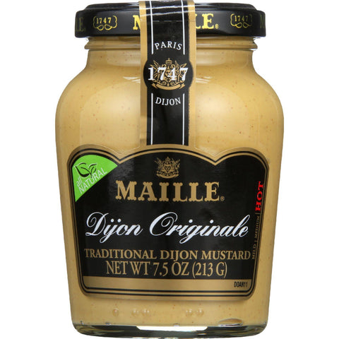 Maille Mustard - Dijon - Origale - Natural - Traditional - 7.5 Oz - Case Of 6