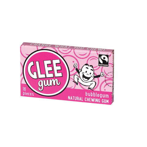 Glee Gum Chewing Gum - Bubblegum - 16 Pieces - Case Of 15