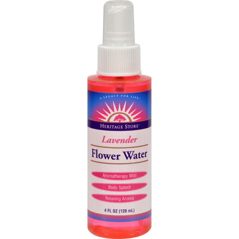 Heritage Products Flower Water Lavender - 4 Fl Oz