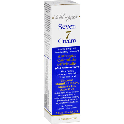Seven 7 Cream - Antiseptic Plus Moisturizers - 2 Oz