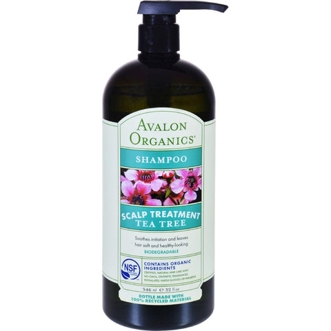 Avalon Shampoo - Organic Tea Tree - 32 Oz