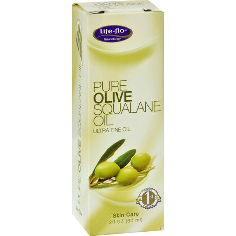 Life-flo Olive Squalane Oil Pure - 2 Fl Oz