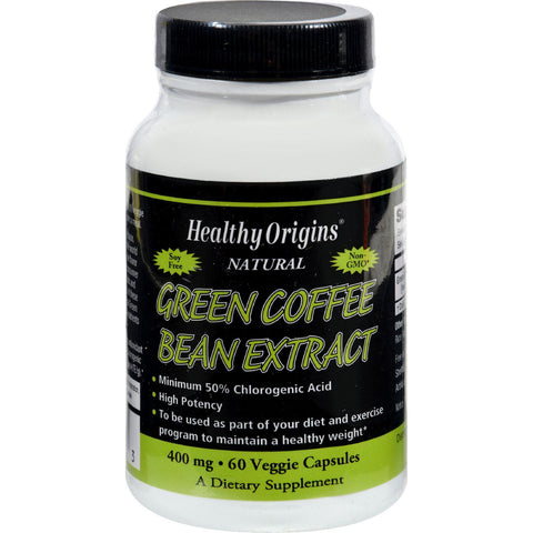 Healthy Origins Green Coffee Bean Extract 400 Mg - 60 Vcaps