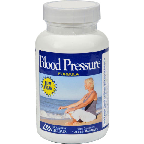 Ridgecrest Herbals Blood Pressure Formula - 120 Vcaps