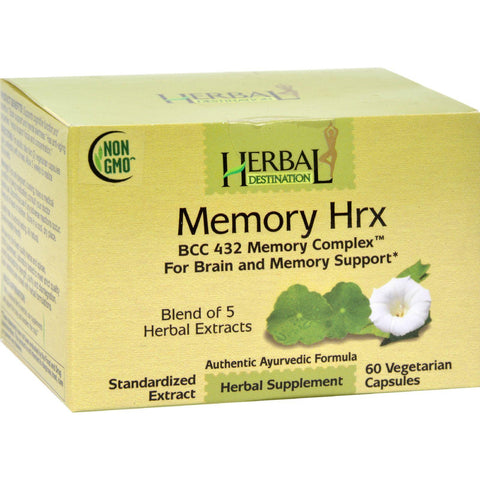 Herbal Destination Memory Hrx - 60 Vcaps