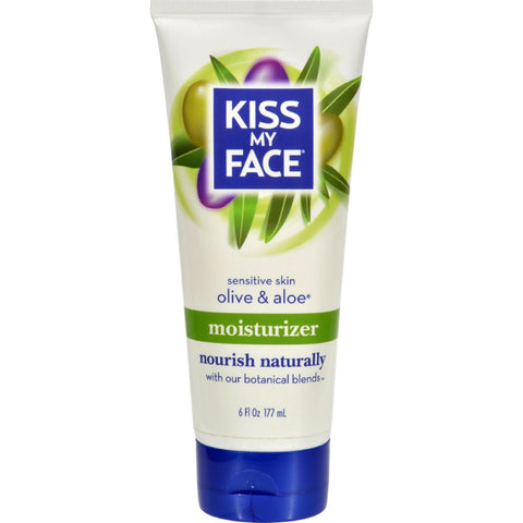 Kiss My Face Moisturizer - Olive And Aloe - 6 Oz