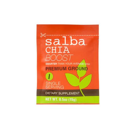 Salba Smart Chia Boost - Premium Ground - Case Of 10 - .5 Oz