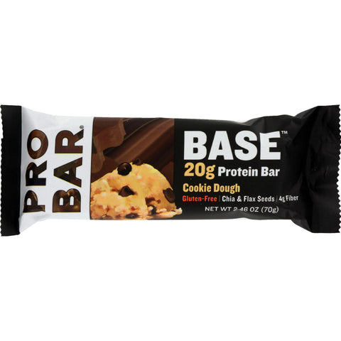 Probar Cookie Dough Core Bar - Case Of 12 - 2.46 Oz