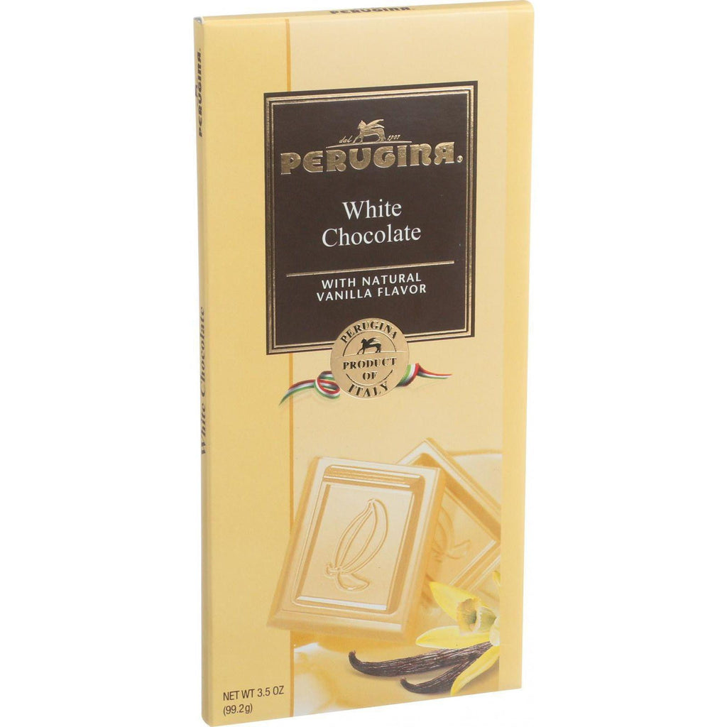 Perugina Chocolate Bar - White Chocolate - 3.5 Oz Bars - Case Of 12