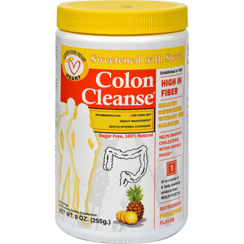 Health Plus Colon Cleanse - Pineapple Stevia - 9 Oz