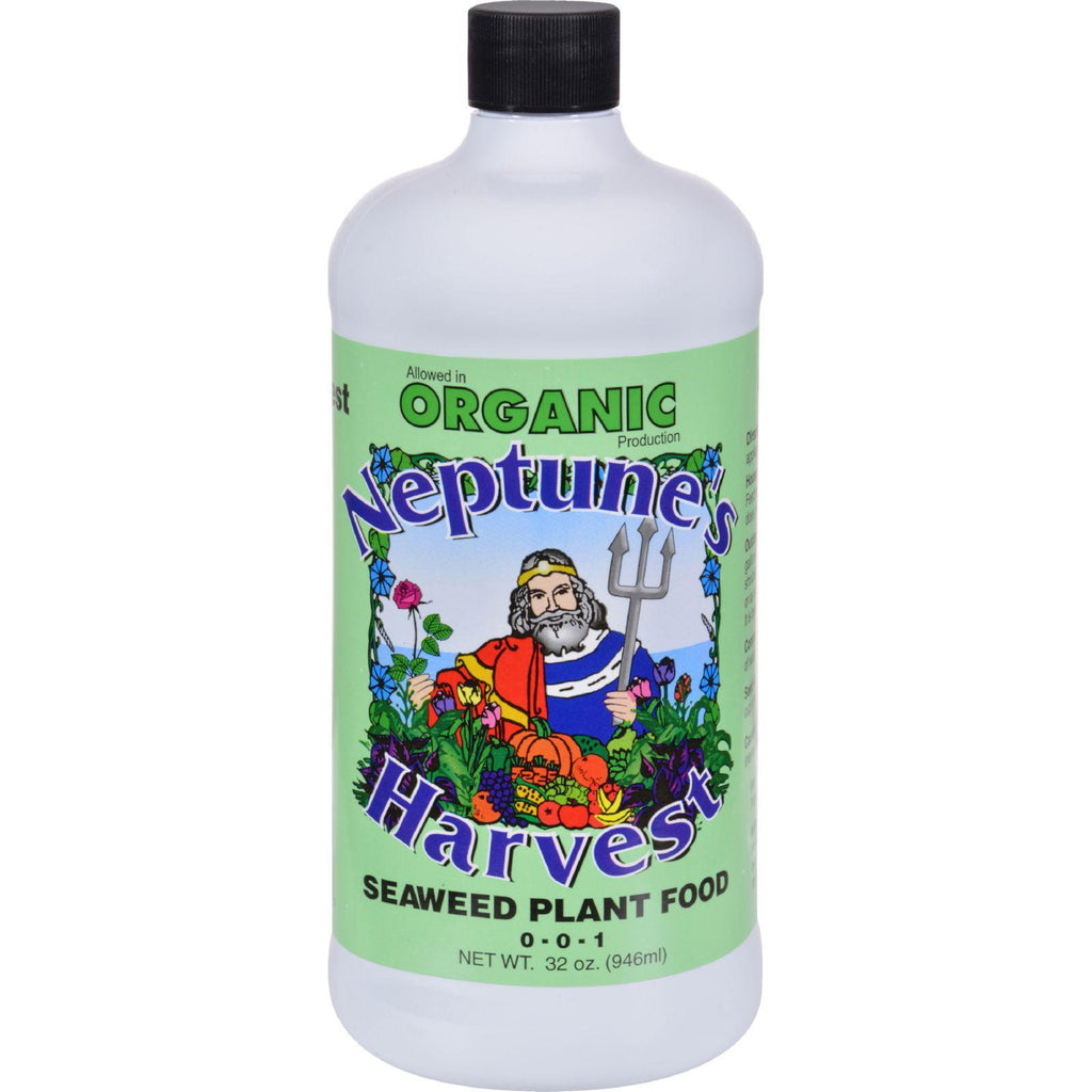 Neptune's Harvest Seaweed Fertilizer - Green Label - 32 Oz