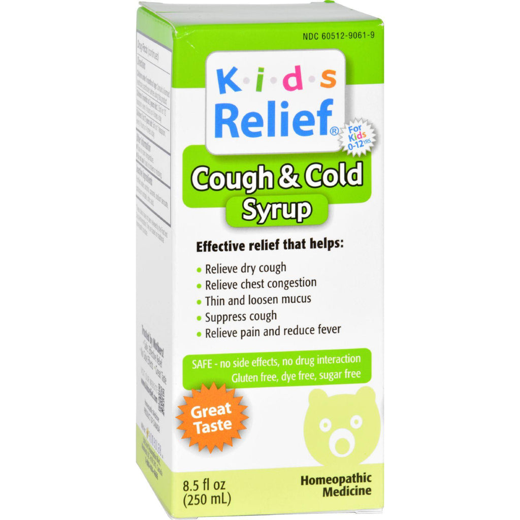 Homeolab Usa Kids Relief Cough And Cold Formula - 8.5 Fl Oz