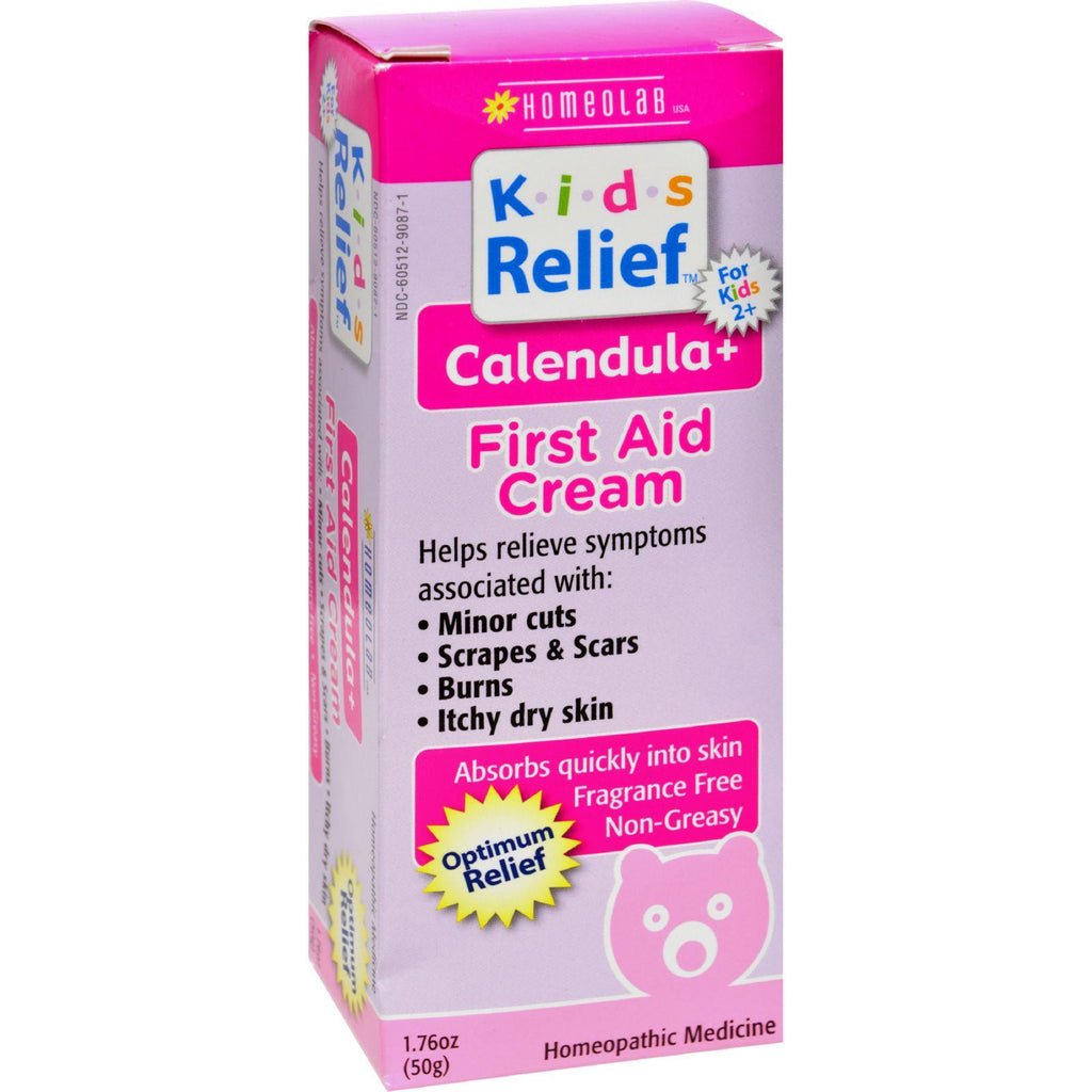 Homeolab Usa Kids Relief Calendula Plus Pain Relief Cream - 1.76 Oz