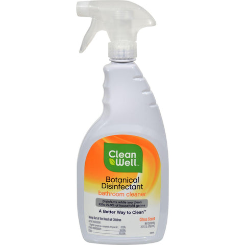 Cleanwell Bathroom Disinfectant Cleaner - 26 Fl Oz